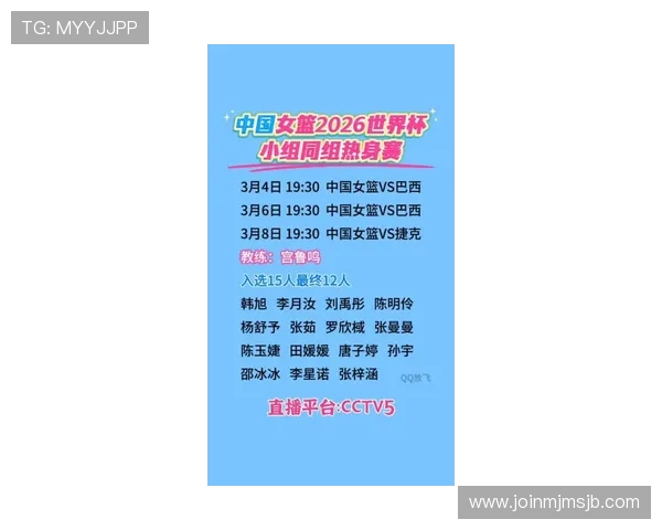中国女篮2026世界杯预选赛赛程安排及重要比赛时间节点详细解读 中国女篮2026世界杯预选赛赛程安排及重要比赛时间节点详细解读